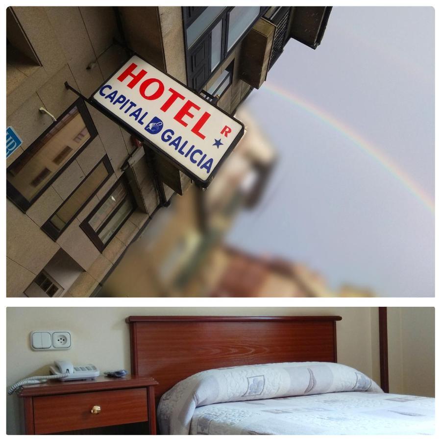 Hotel Capital De Galicia Santiago de Compostela Bagian luar foto